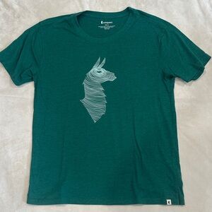 Cotopaxi Teal Graphic Short Sleeve Tee